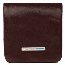 Монетница Piquadro Blue Square PU2636B2/MO коричневый натур.кожа