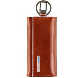 Ключница Piquadro Blue Square PC1397B2/AR оранжевый натур.кожа